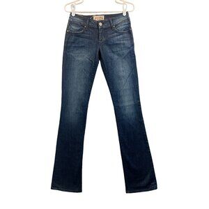 Women's Boot Cut Jeans - Dark Blue